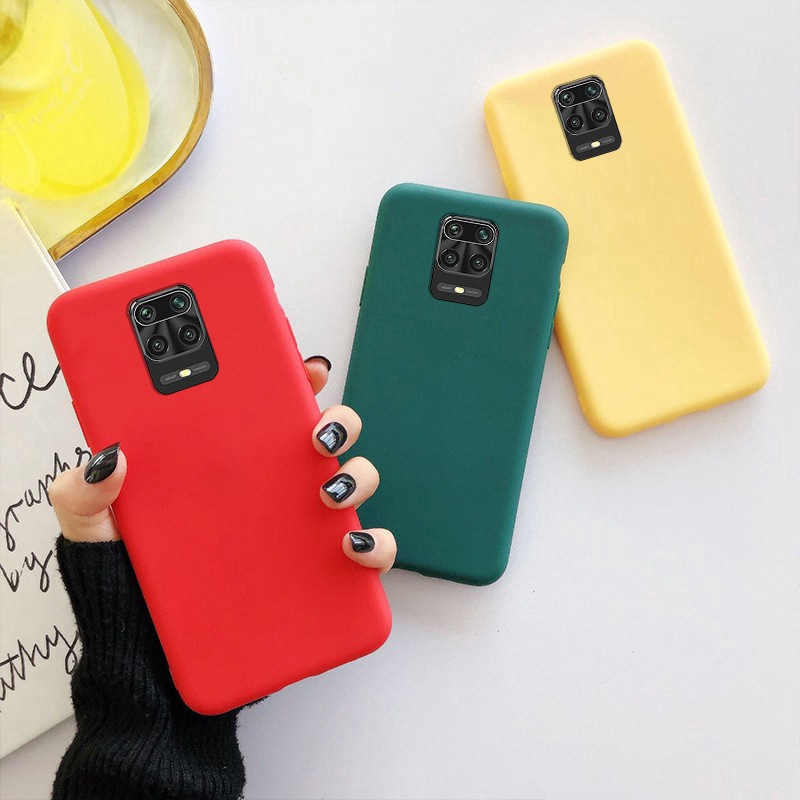 Ốp Điện Thoại Silicon Mềm Màu Kẹo Cho Xiaomi Redmi Note 9s Note 9 Pro Note9S Note 9 Pro 9s