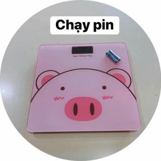 Cân con heo kèm pin