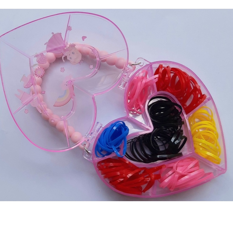 Túi 50g thun (chun) cột tóc Màu số 03)