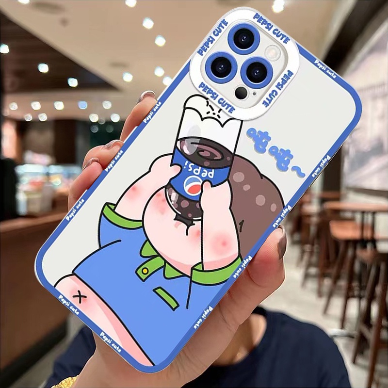 Ốp Điện Thoại Silicon Mềm Trong Suốt In Hình Dễ Thương Cho iPhone 13 12 11 Pro Max SE 2020 X XR XS Max 8 7 ip 6S 6 Plus