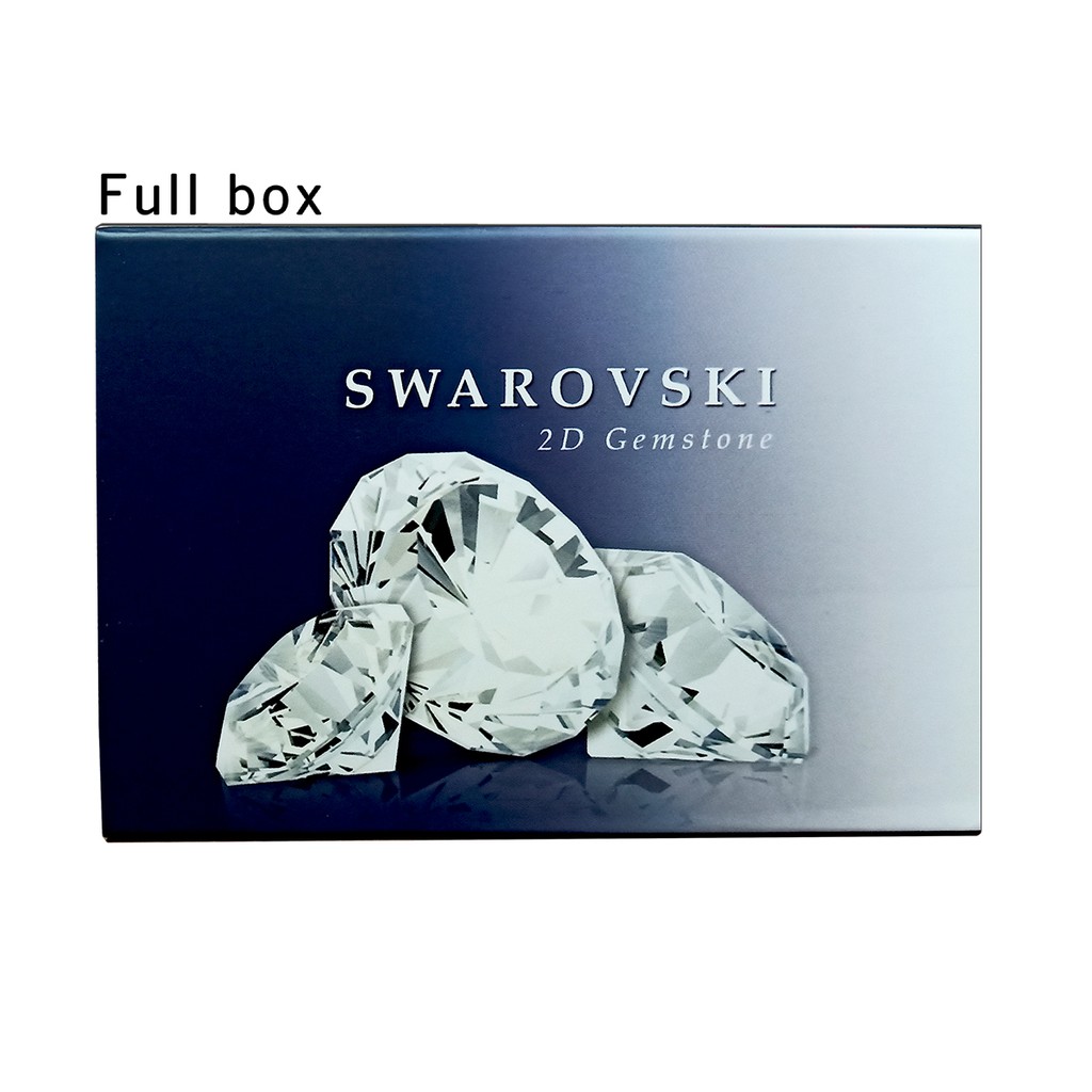 Đá đính răng đế bằng Swarovski 2.5LY - Dạng đế bằng không cần khoan răng