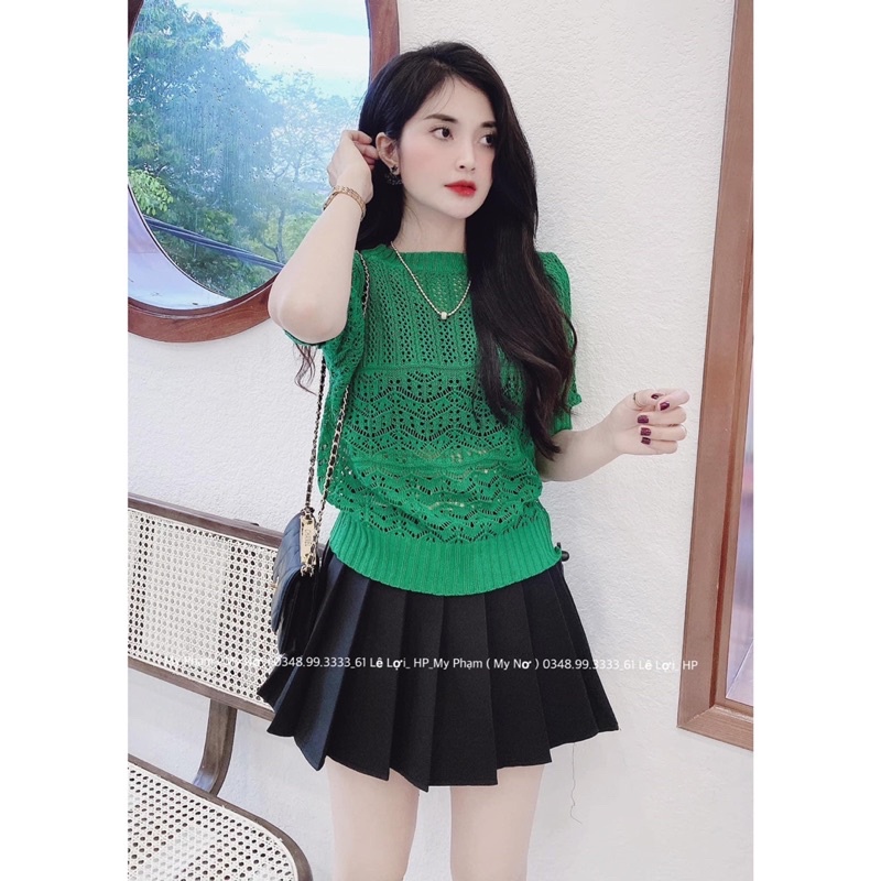 Áo len mongtoghi lỗ