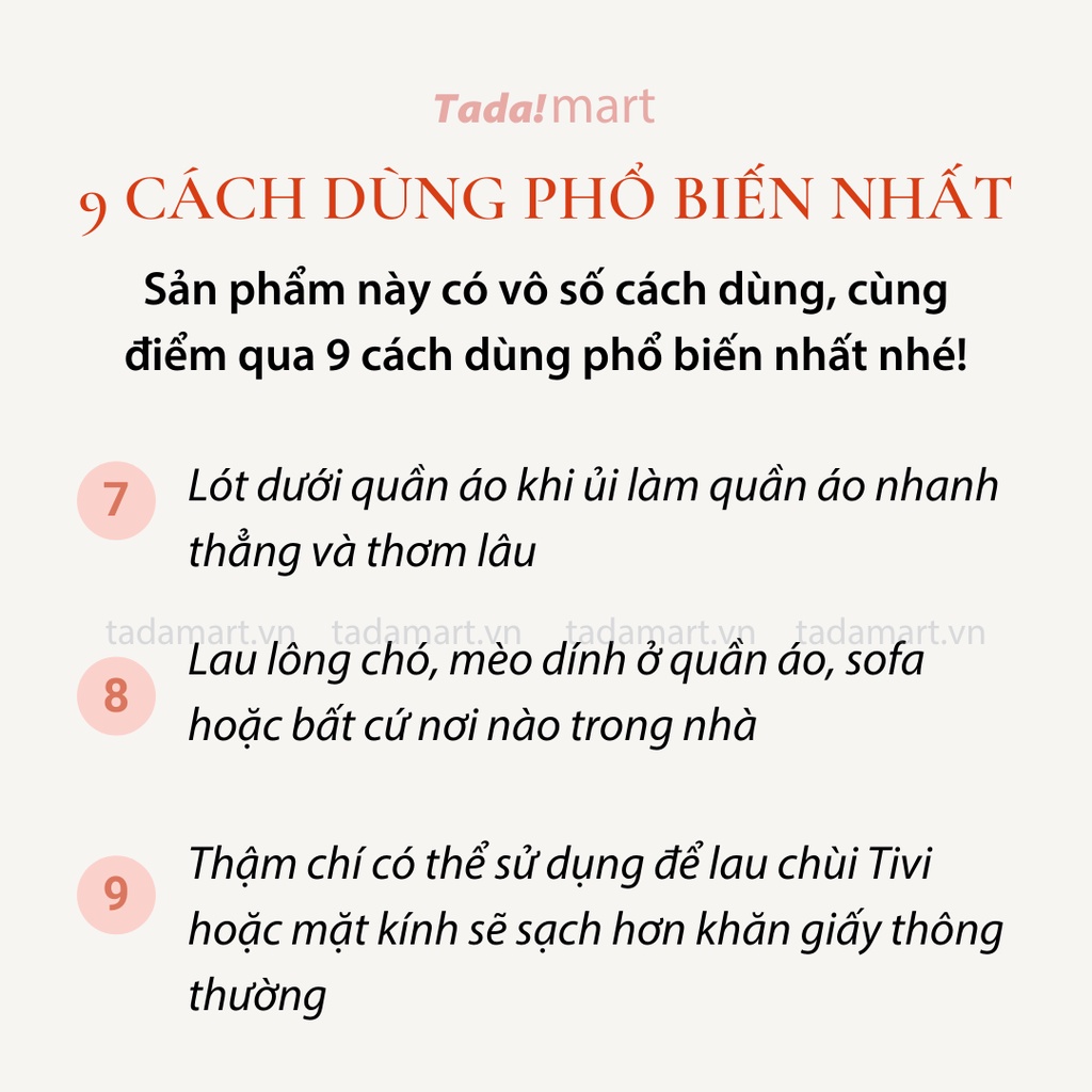 [Tách lẻ] Giấy Thơm Quần Áo Kirkland 250 tờ Hàng Mỹ