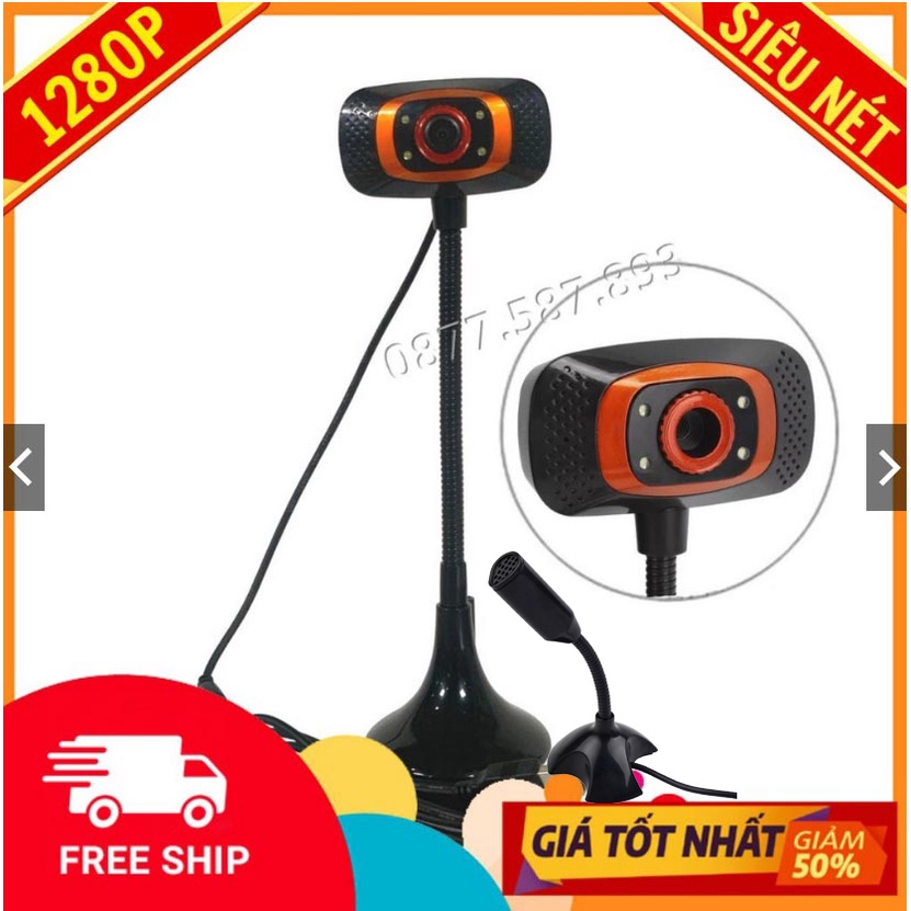WEBCAM COVID20 SERI -CHUYÊN LIVESTREAM - FULL HD 3840P -SIÊU NÉT- CÓ MIC- GIAO HÀNG 1H- BẢO HÀNH CTY- SALES OFF | BigBuy360 - bigbuy360.vn