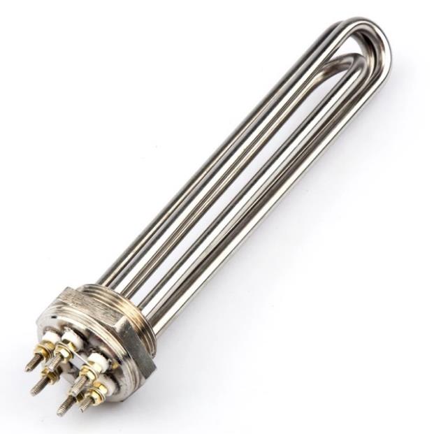Điện trở đun nước , nồi hơi , nồi nấu phở dạng Củ ren Fi 59 6kw điện áp 380v