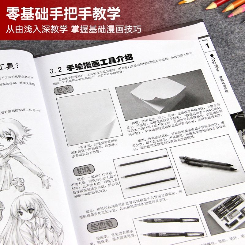 Bộ 03C ARTBOOK VẼ ANIME-MANGA-CHIBI