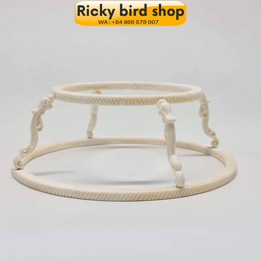 Cầu dế rồng cho lồng khuyên - Phụ kiện xương độ lồng