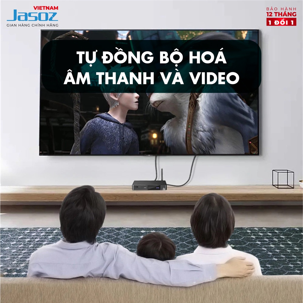 Cáp HDMI HD phiên bản 8K JASOZ A116 - Hàng chính hãng - Bảo hành 18 tháng