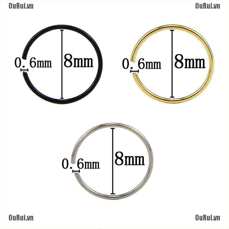 Bộ 40 Khuyên Mũi Thời Trang Cá Tính