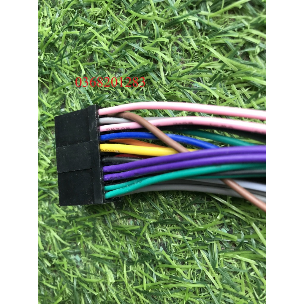 Dây Rắc Nguồn, Âm thanh, Cho Đầu CD và DVD ô tô - 20 pin  và rắc cái Toyota