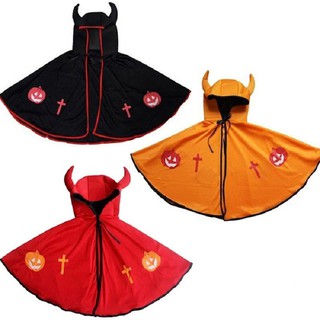 Áo choàng trẻ em Halloween có sừng