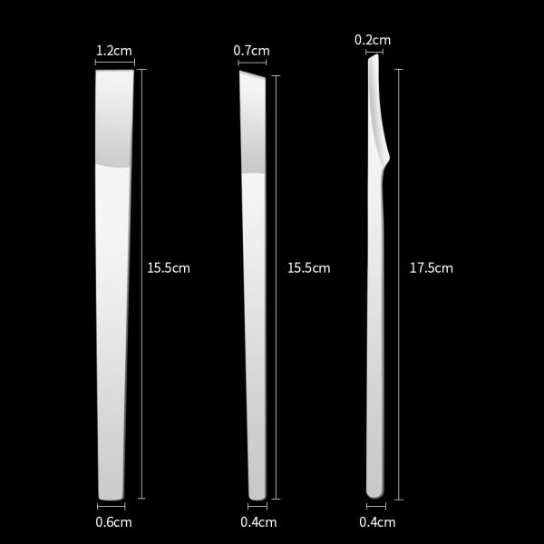 Bộ lấy khóe 3 cây inox cao cấp chính hãng