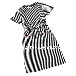 Đầm Thun Kẻ Tôm Mì