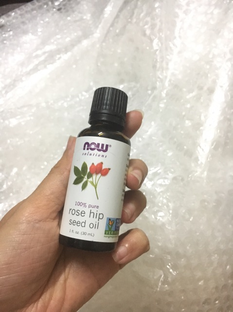 Tinh dầu nụ hoa tầm xuân NOW Foods Solutions Rose Hip Seed Oil -30 ml Expired 05/21