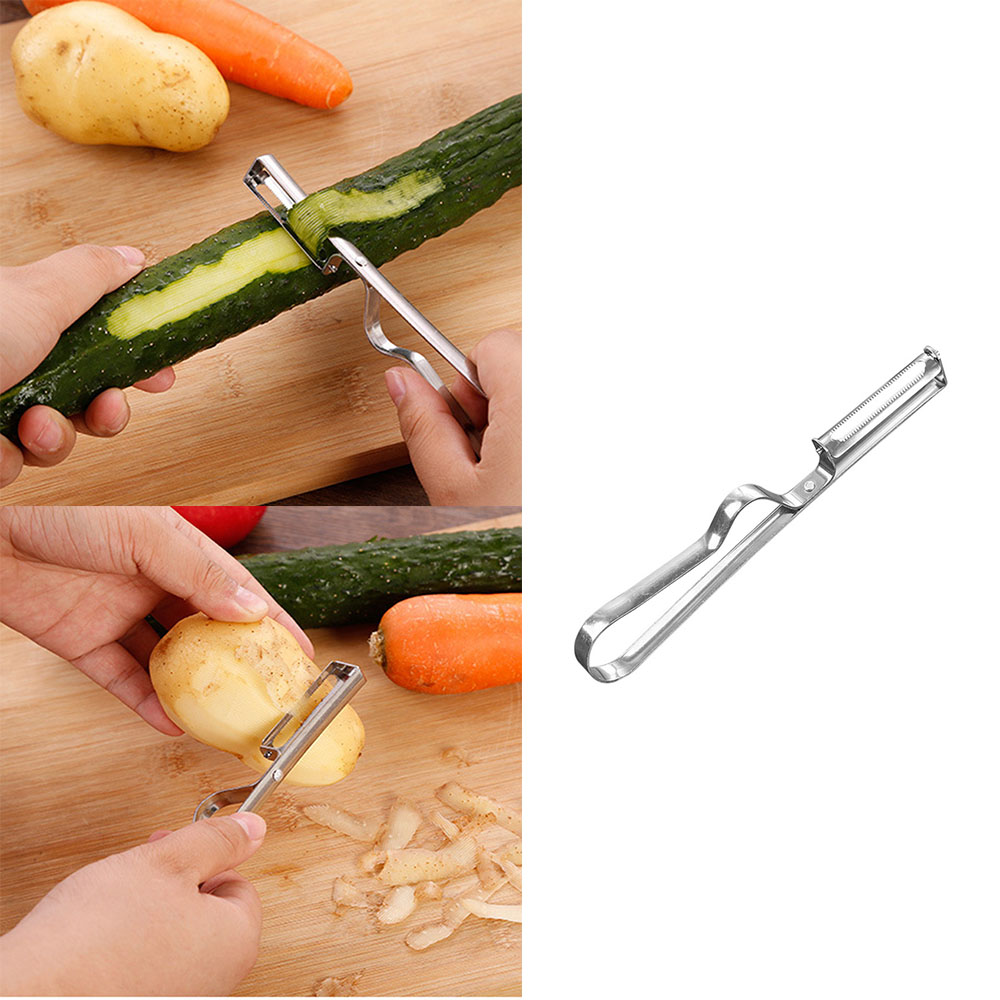 Dụng cụ gọt vỏ trái cây bằng thép không gỉ cao cấp tiện dụng