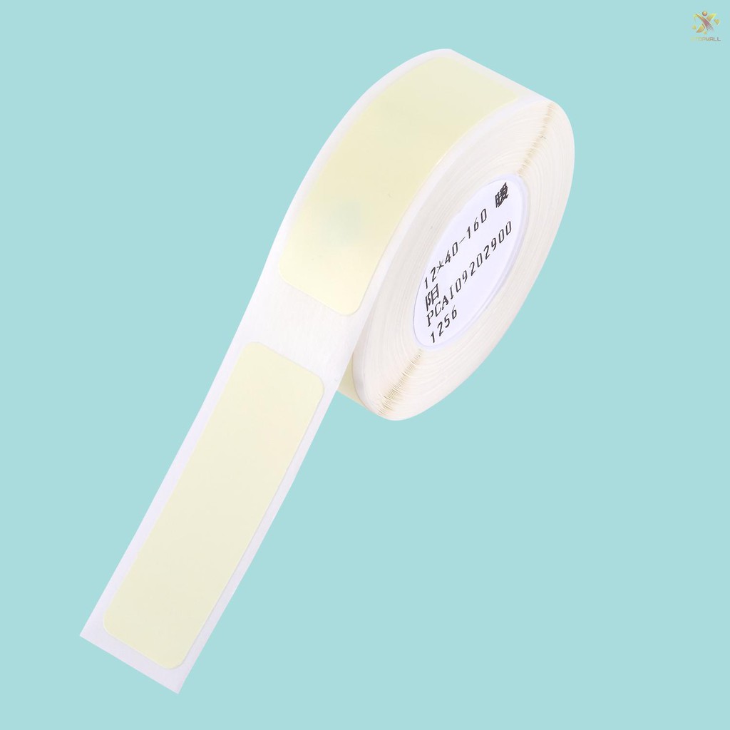Set 160 Nhãn Dán In Họa Tiết Chống Thấm Nước 12x40mm