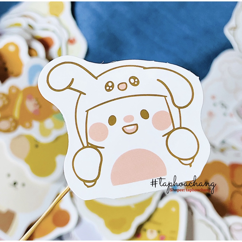 10 Sticker hình dán đáng yêu - Hình dán trang trí dễ thương