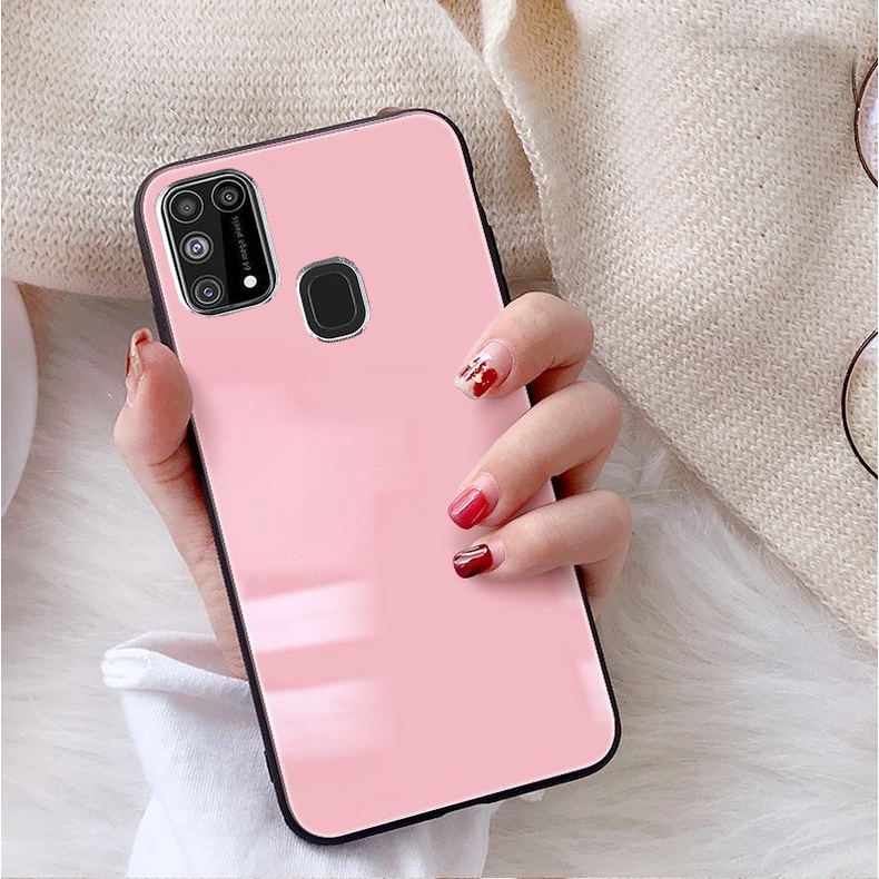 Ốp Lưng SAMSUNG GALAXY A21s,M21, M30S, M31 Mặt kính gương sáng bóng cao cấp