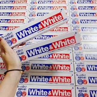 Kem đánh răng white and white lion nhật bản