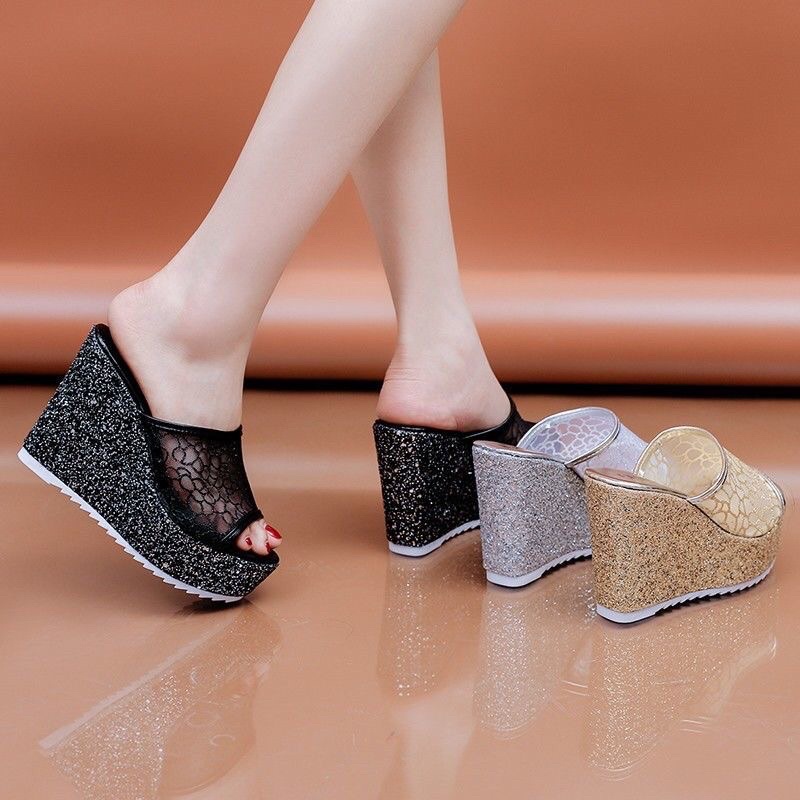 Dép xuồng cao 10-11p