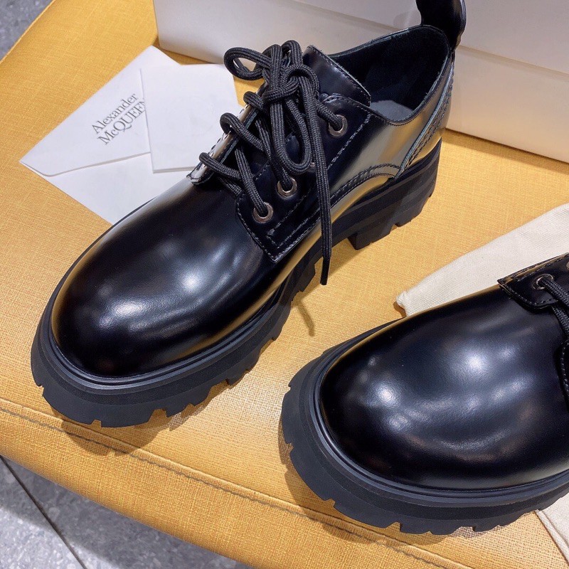 Giày Oxford nữ da thật cao cấp Alexander MCqueen mẫu mới nhất 2021 | BigBuy360 - bigbuy360.vn