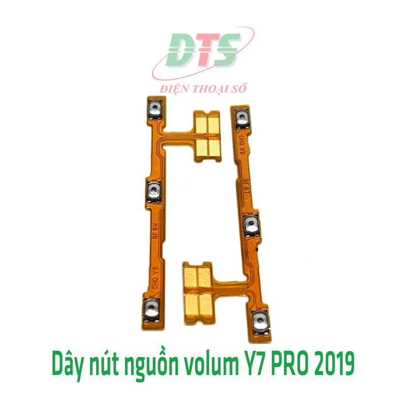 Dây nút phím nguồn Volume Huawei Y7 Pro 2019