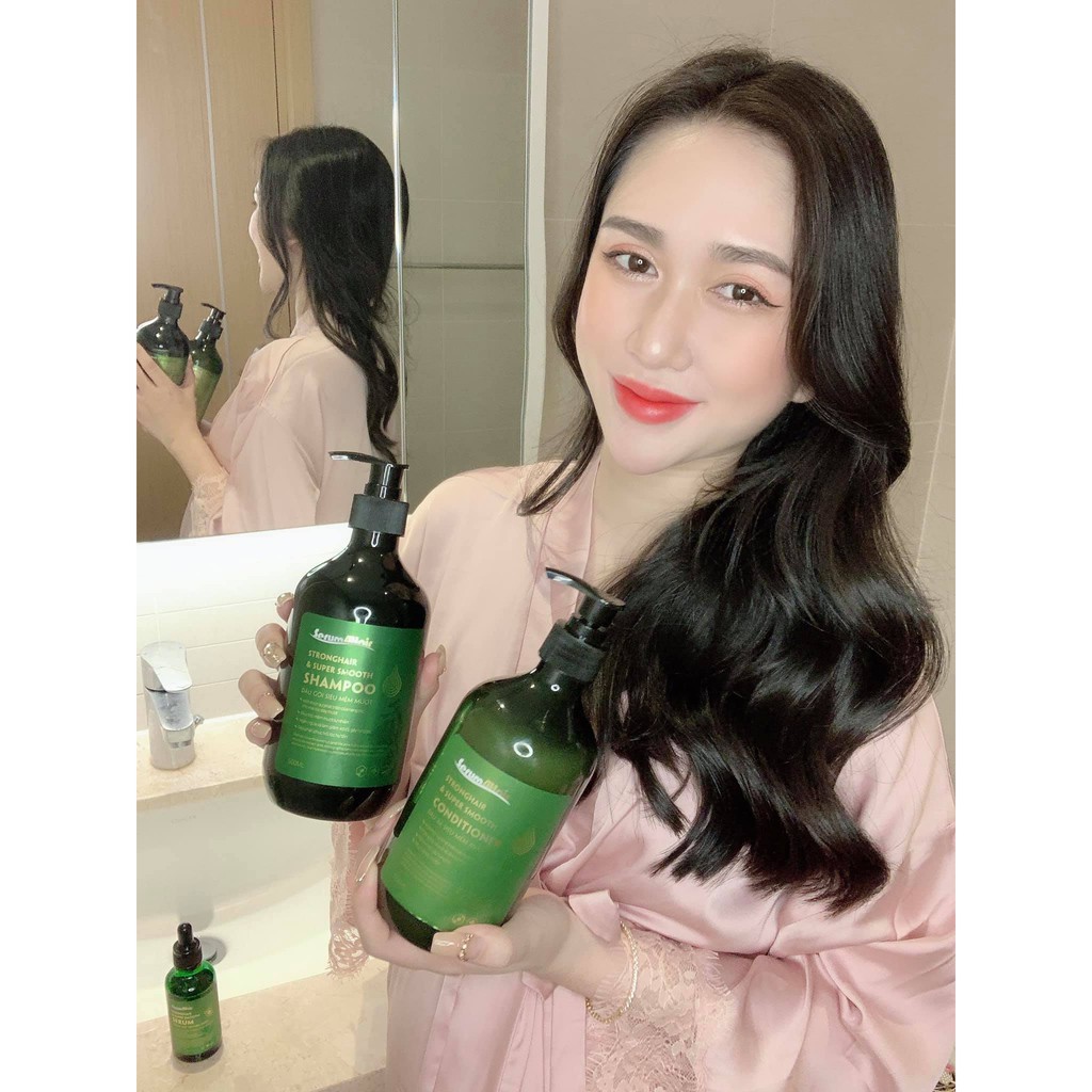 Bộ dầu gội dưỡng mọc tóc ❤ SERUM4HAIR ❤ Bộ dầu gội xả serum dưỡng tóc Moomery ❤ Phục hồi tóc gãy, xơ rối, chẻ ngọn