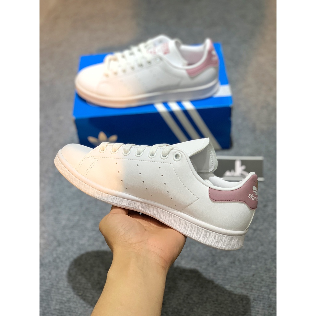 [CHÍNH HÃNG] Giày Adidas Stan Smith White Magic Mauve GY5696