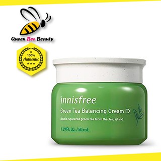 Kem Dưỡng Da Innisfree Green Tea Balancing Cream EX 2019