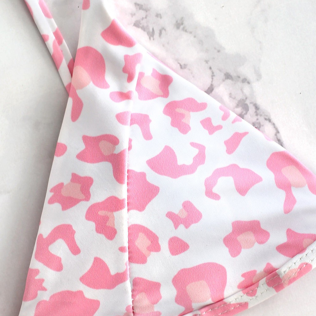 Bộ bikini họa tiết da báo nâng ngực dành cho nữ | BigBuy360 - bigbuy360.vn