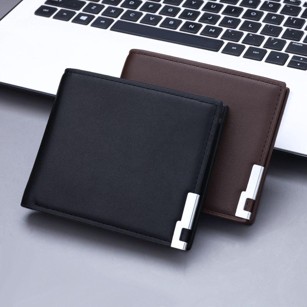 Ví Da PU Đựng Thẻ Tín Dụng Phong Cách Vintage Dành Cho Nam