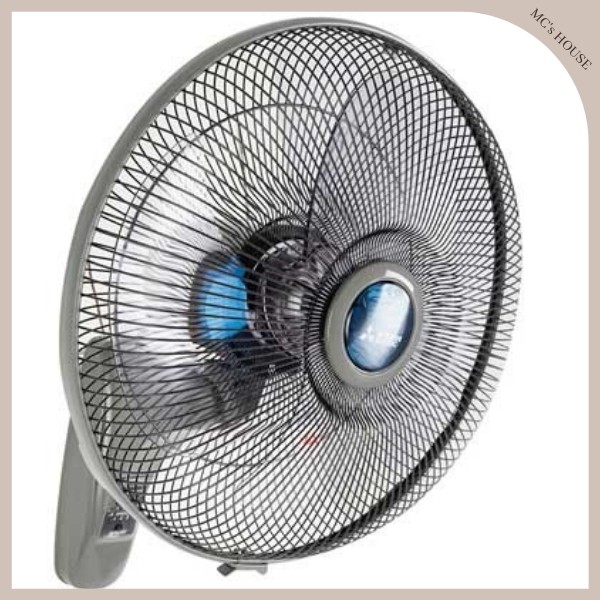 Quạt treo tường Mitsubishi W16-RV-CY-GY 48W công tắc hẹn giờ thông minh điều khiển từ xa siêu bền an toàn chính hãng