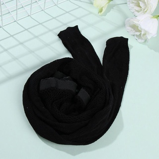 MAHES Vớ Lưới Màu Đen Phong Cách Gothic Cho Nữ