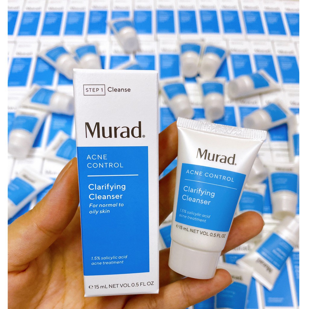 [Mã FMCGMALL -8% đơn 250K] [HB GIFT] Sữa rửa mặt dành cho da mụn Murad Clarifying Cleanser 15ml | BigBuy360 - bigbuy360.vn
