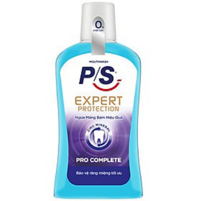 Nước súc miệng P/S 500ml Expert Protection Pro Complete