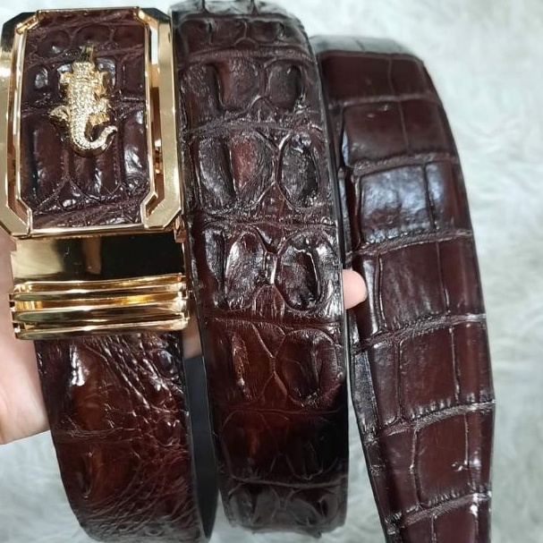 thắt lưng da cá sấu 100%