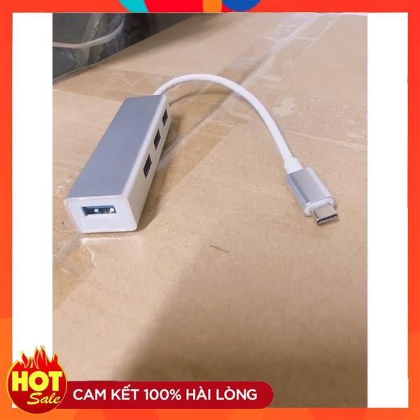 Cáp Chuyển Tín Hiệu Type C Ra 4 Cổng USB 3.0 - HUB USB Type c to 4 Port USB 3.0