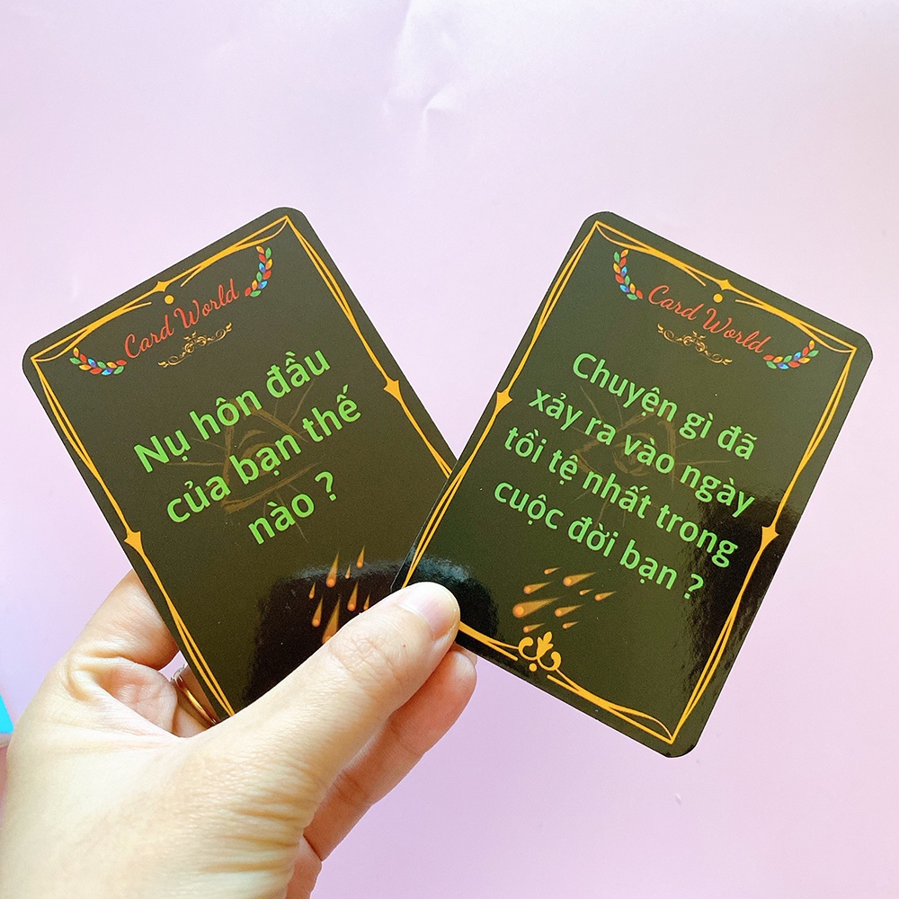 Bộ Bài Tình Bạn 2 59 Lá Drinking Game Nhậu Nhẹt Tụ Tập Cùng Đám Bạn Thân Tâm Sự Xả Stress TINHBAN2