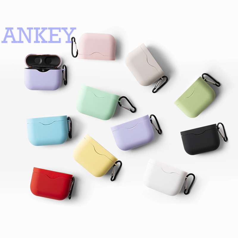 Sony WF-1000XM3 Case Vỏ silicon mềm chống rơi bảo vệ cho hộp sạc tai nghe Sony WF-100