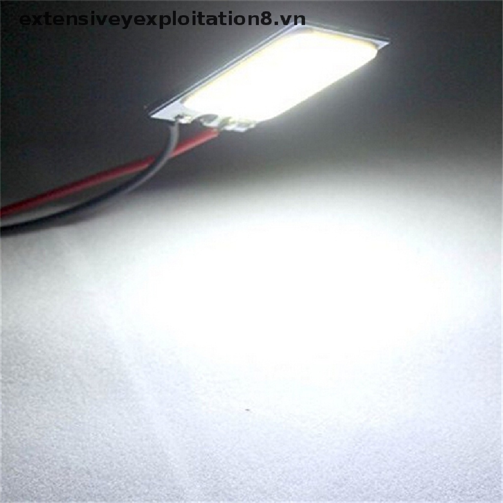 1 Đèn LED COB 18 Bóng BA9S T10 12V Ánh Sáng Trắng Chuyên Dụng Cho Nội Thất Xe Hơi