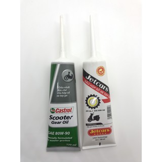 Dầu(nhớt) Láp hộp số dành cho  Xe Tay Ga - Castrol + Jetcars