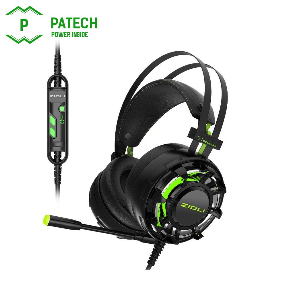 Tai nghe Gaming ZIDLI ZH7 (Sound 7.1 , Rung, Rainbow Led) - Hàng Chính Hãng