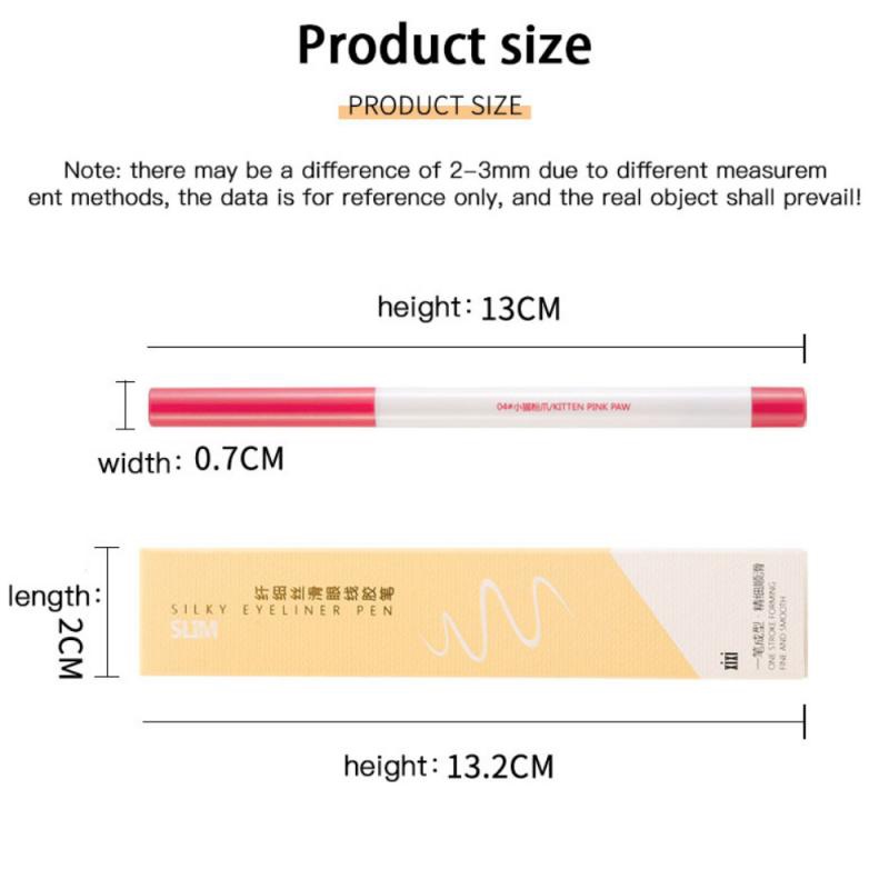 Bút kẻ mắt SUAKE dạng gel mềm mịn lâu trôi không thấm nước cao cấp