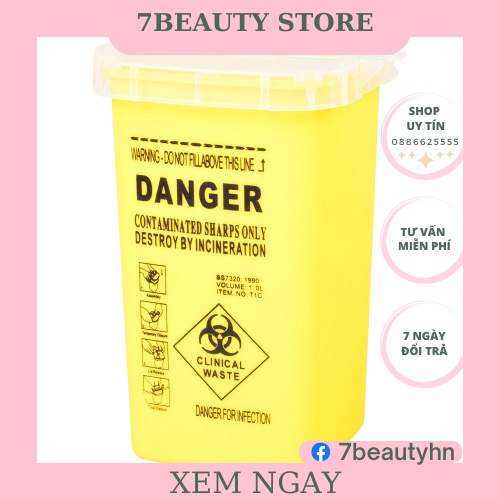 Hộp đựng Kim và đồ dùng sau khi xăm