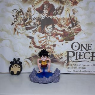 Mô Hình WcF Luffy Gear 2 + Hiệu Ứng Khói Lửa