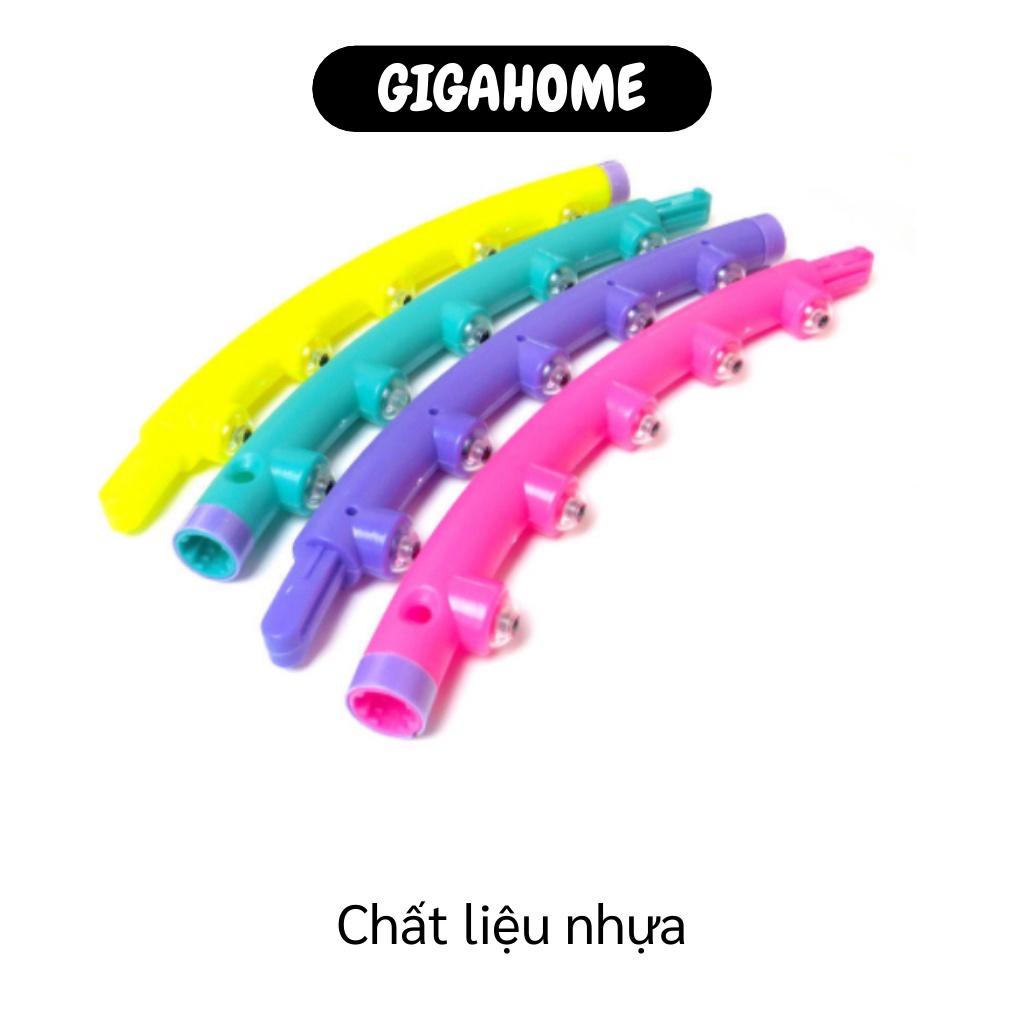 Tập thể dục tại nhà GIGAHOME Vòng lắc giảm eo Massage Hoop gấp gọn tiện lợi  GIGAHOME Vòng xoay eo 2546