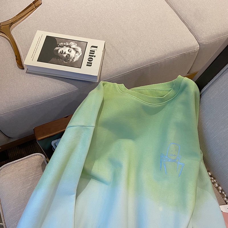 Áo sweater Dáng Rộng Phong Cách Phương Tây Thời Trang Mùa Thu Mới Cho Nữ