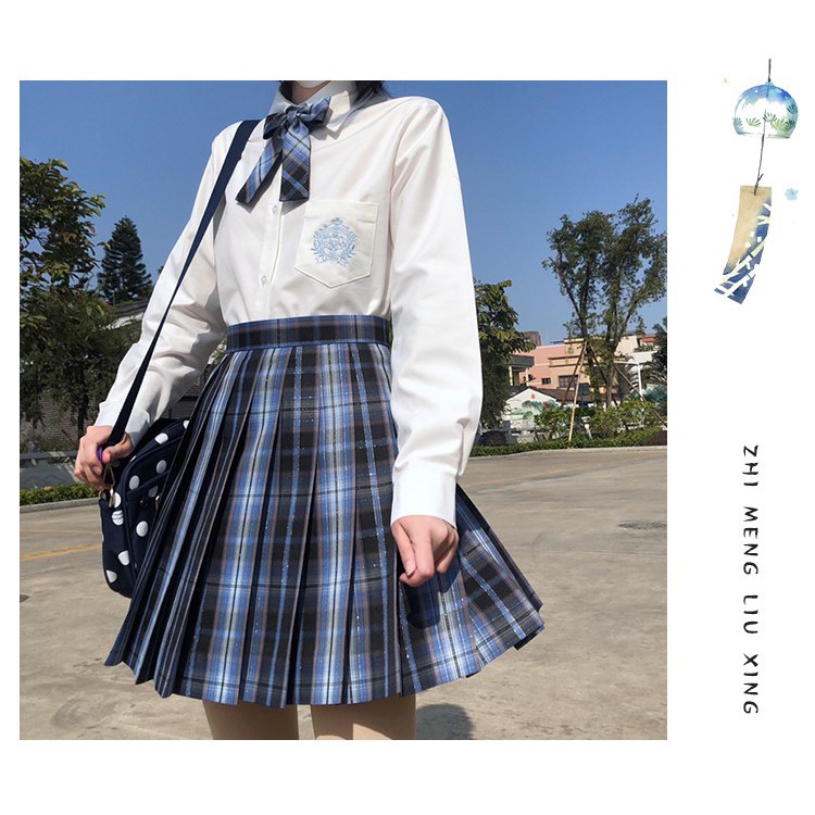 [Sẵn & Order] [Chính hãng] [Bảo Ni Bối Cách] Chân váy đồng phục Seifuku/JK - Chức Mộng Lưu Tinh | BigBuy360 - bigbuy360.vn