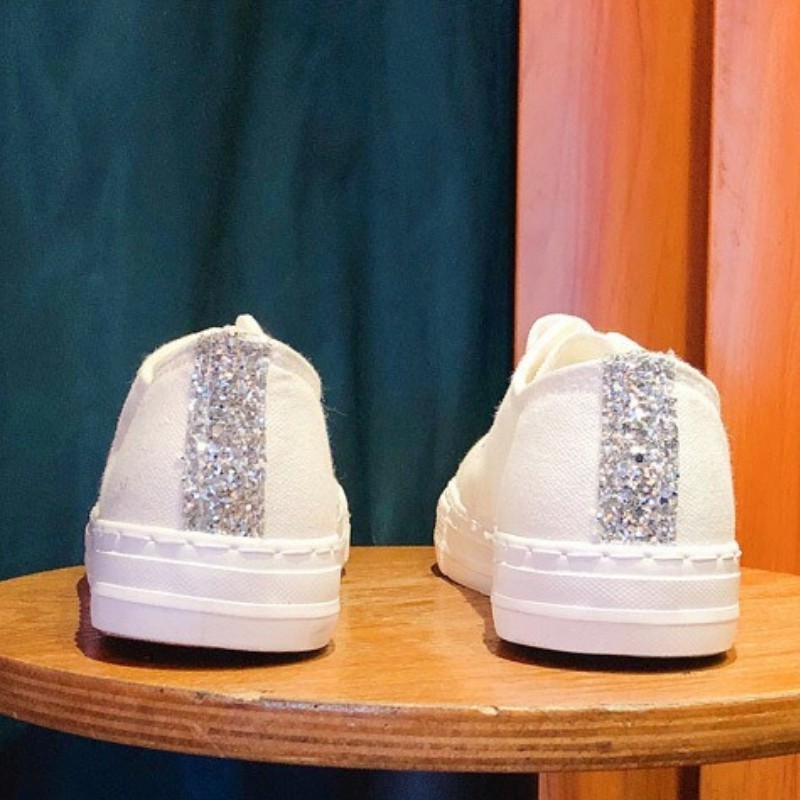 Giày Nữ Đế Bằng DVT34 Vài Phiên Bản Hàn Quốc Harajuku Ulzzang New