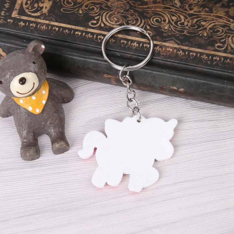 Móc Khóa Nhựa PVC Hình Kỳ Lân Dễ Thương